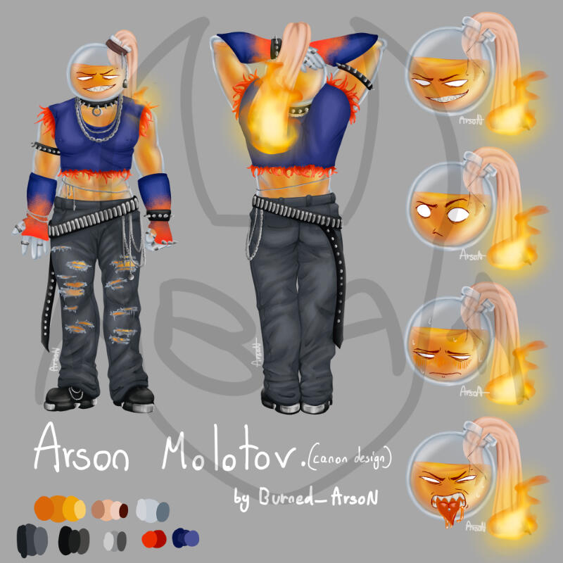 Character design full page with shading (~60€)